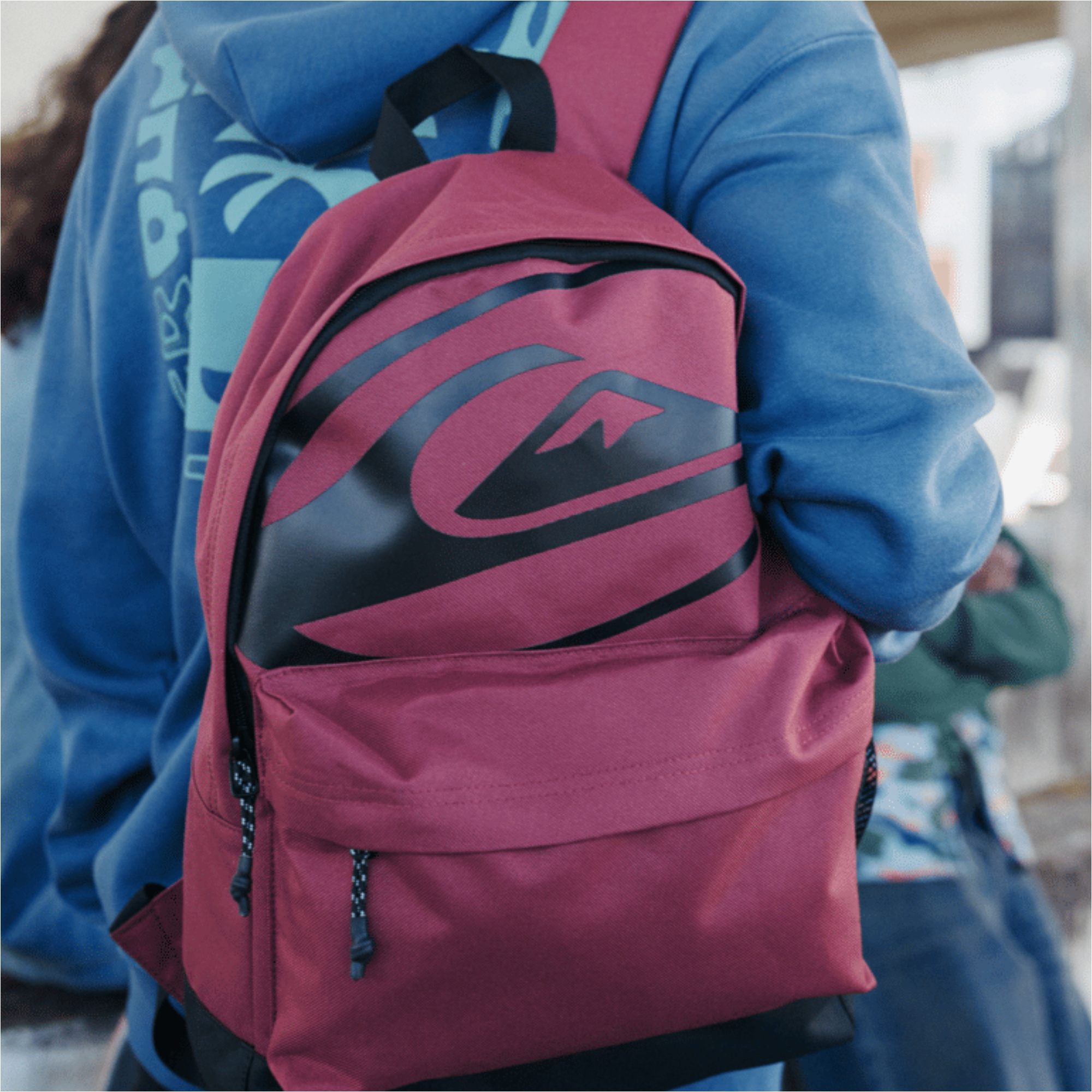 2026 Quiksilver Mens Everyday Backpack EQYBP03755 - Oxblood Red